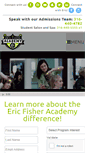 Mobile Screenshot of ericfisheracademy.com